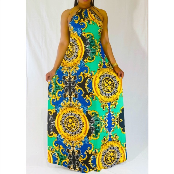 Medallion Maxi Dress - Picture 2 of 2